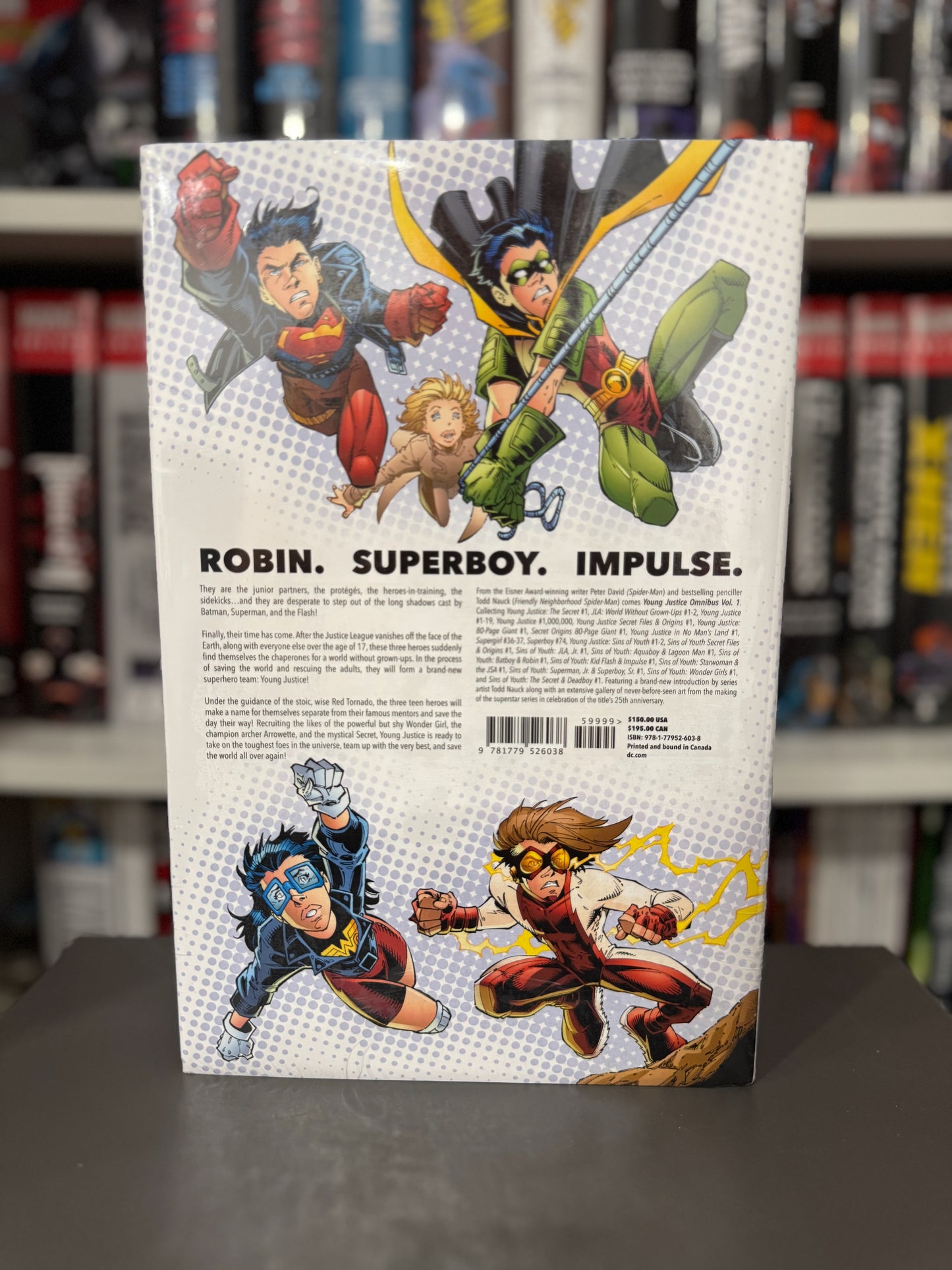 Young Justice Omnibus Vol 1 by Peter David NEW SEALED