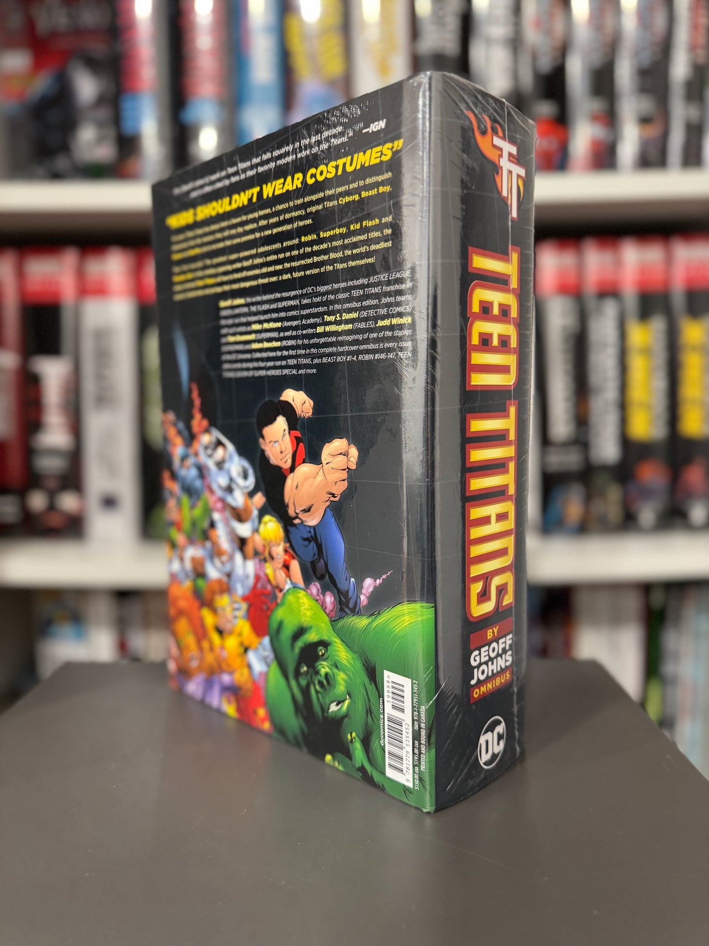Teen Titans Omnibus By Geoff Johns New Sealed