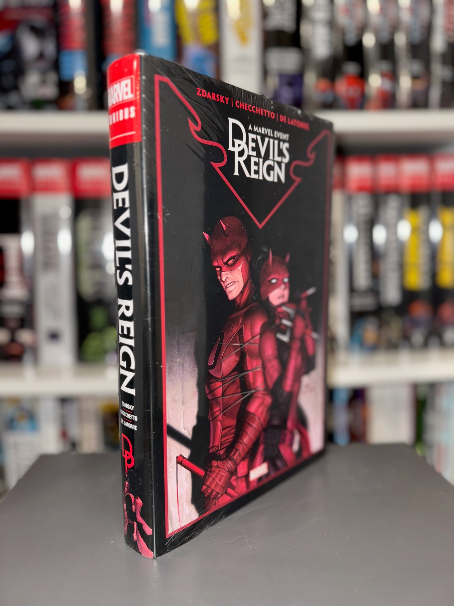 Devil's Reign Omnibus Lee DM Cover Chip Zdarky Daredevil New Sealed