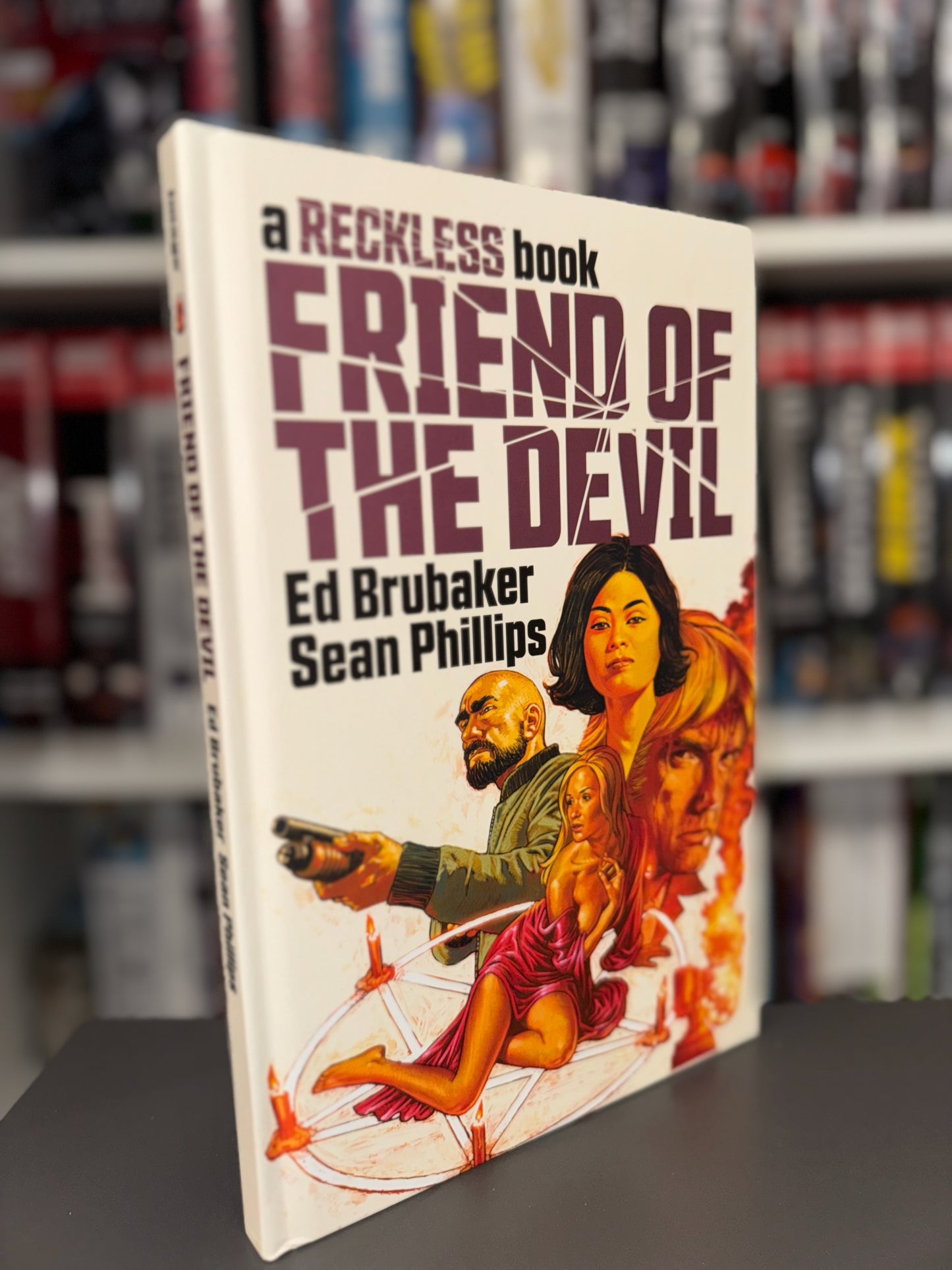 Friend Of The Devil By Brubaker Hardcover Like New
