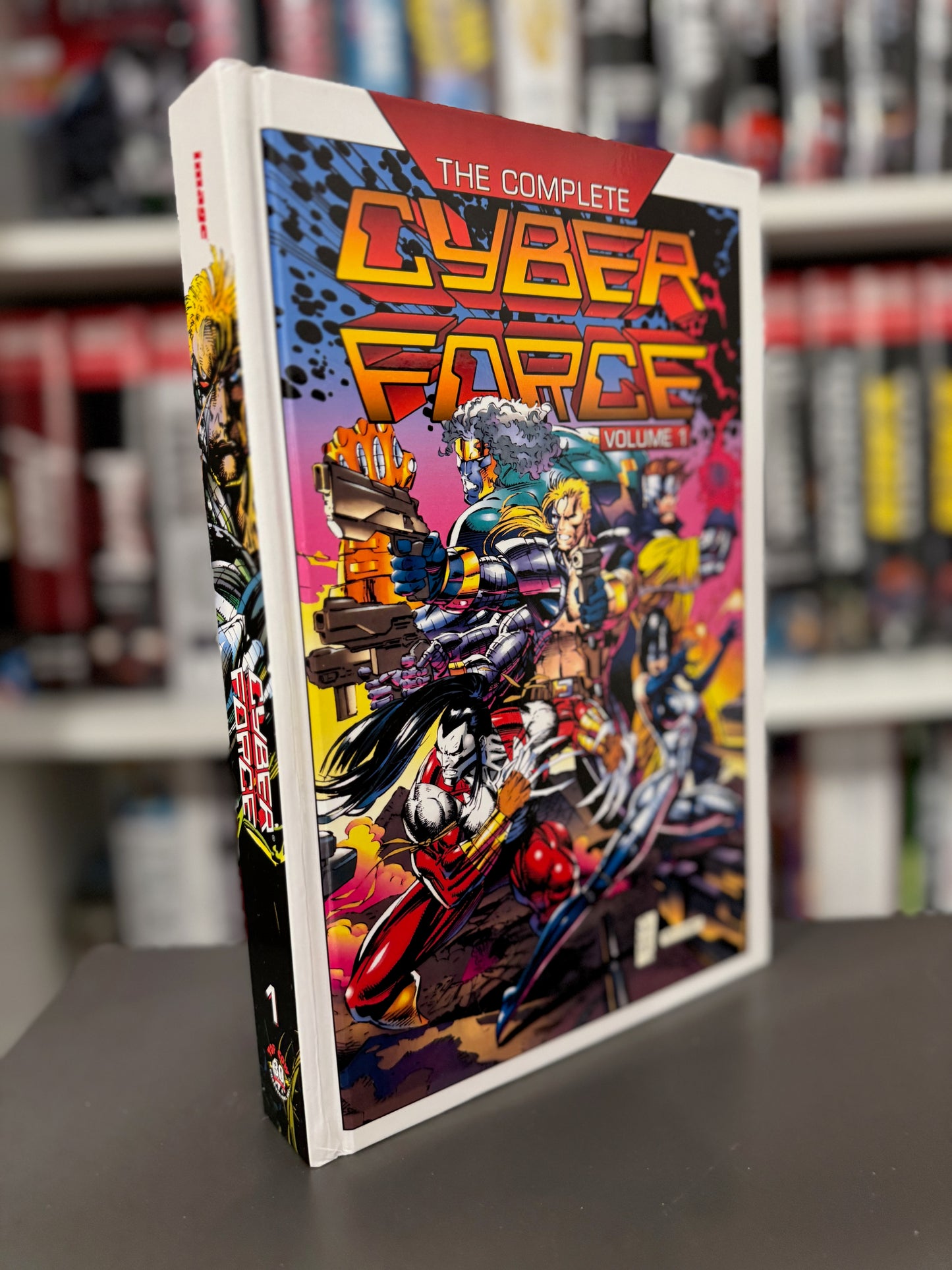 The Complete CYBERFORCE Hardcover Vol 1 by Marc Silvestri Like New Read Once