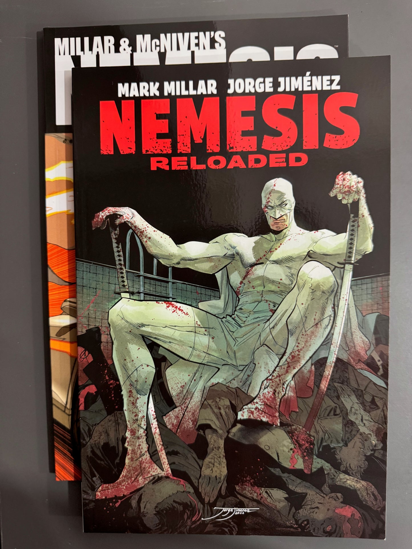 Nemesis by Mark Millar 1-2 TPB Like New