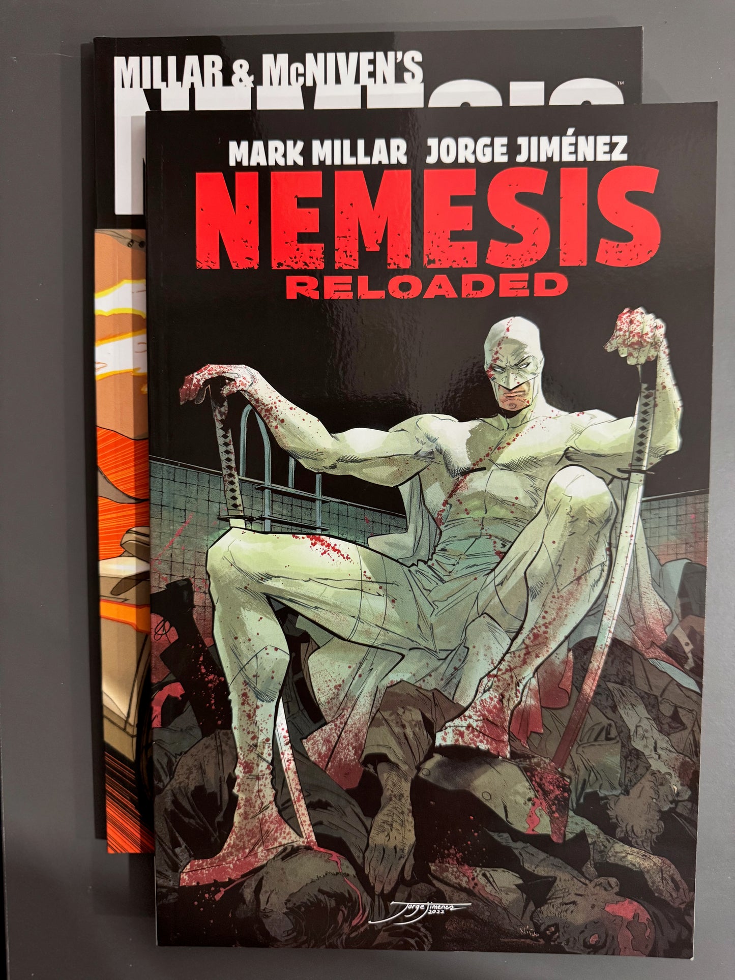 Nemesis by Mark Millar 1-2 TPB Like New