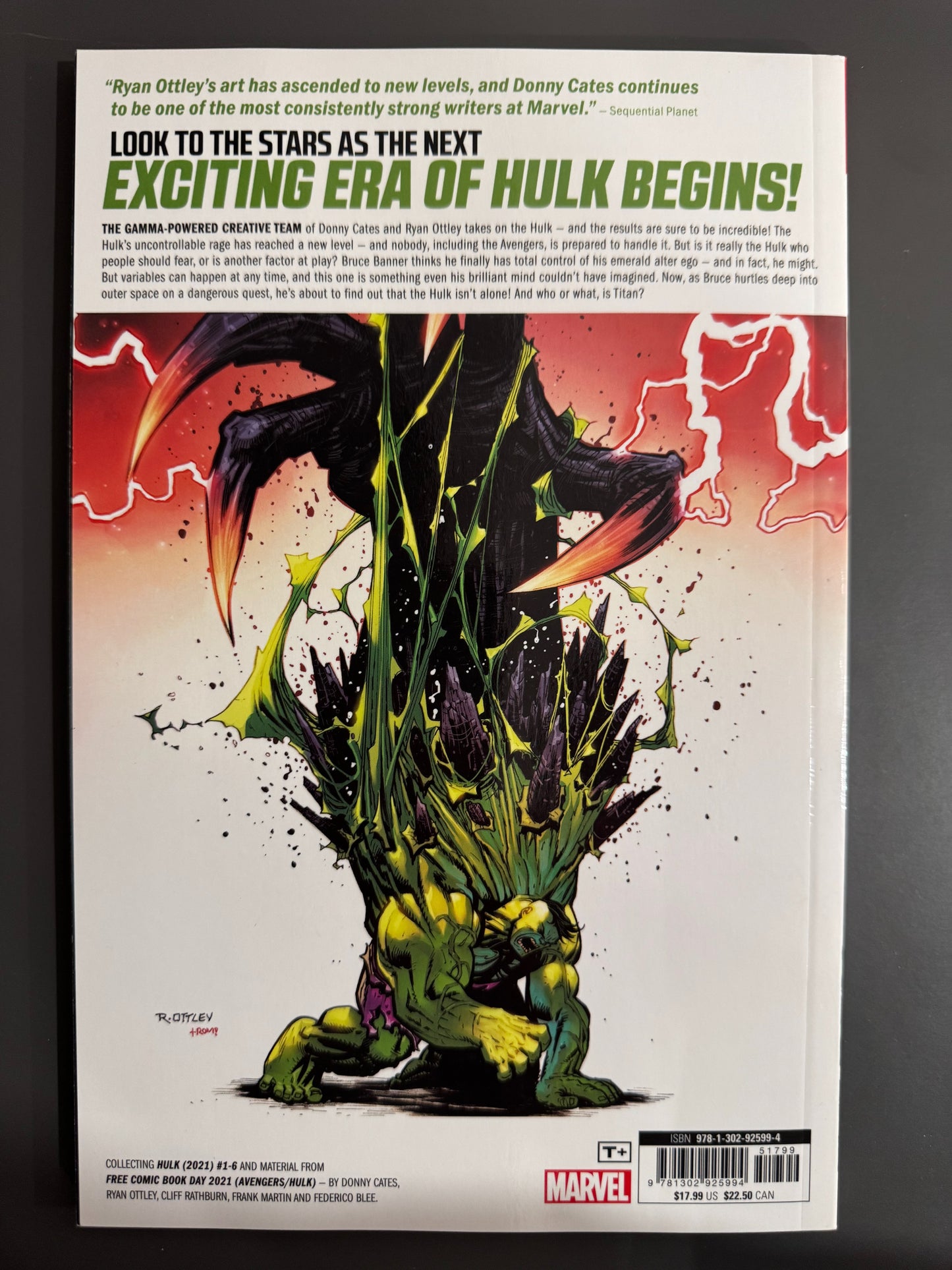 HULK By Donny Cates Vol 1 TPB Like New