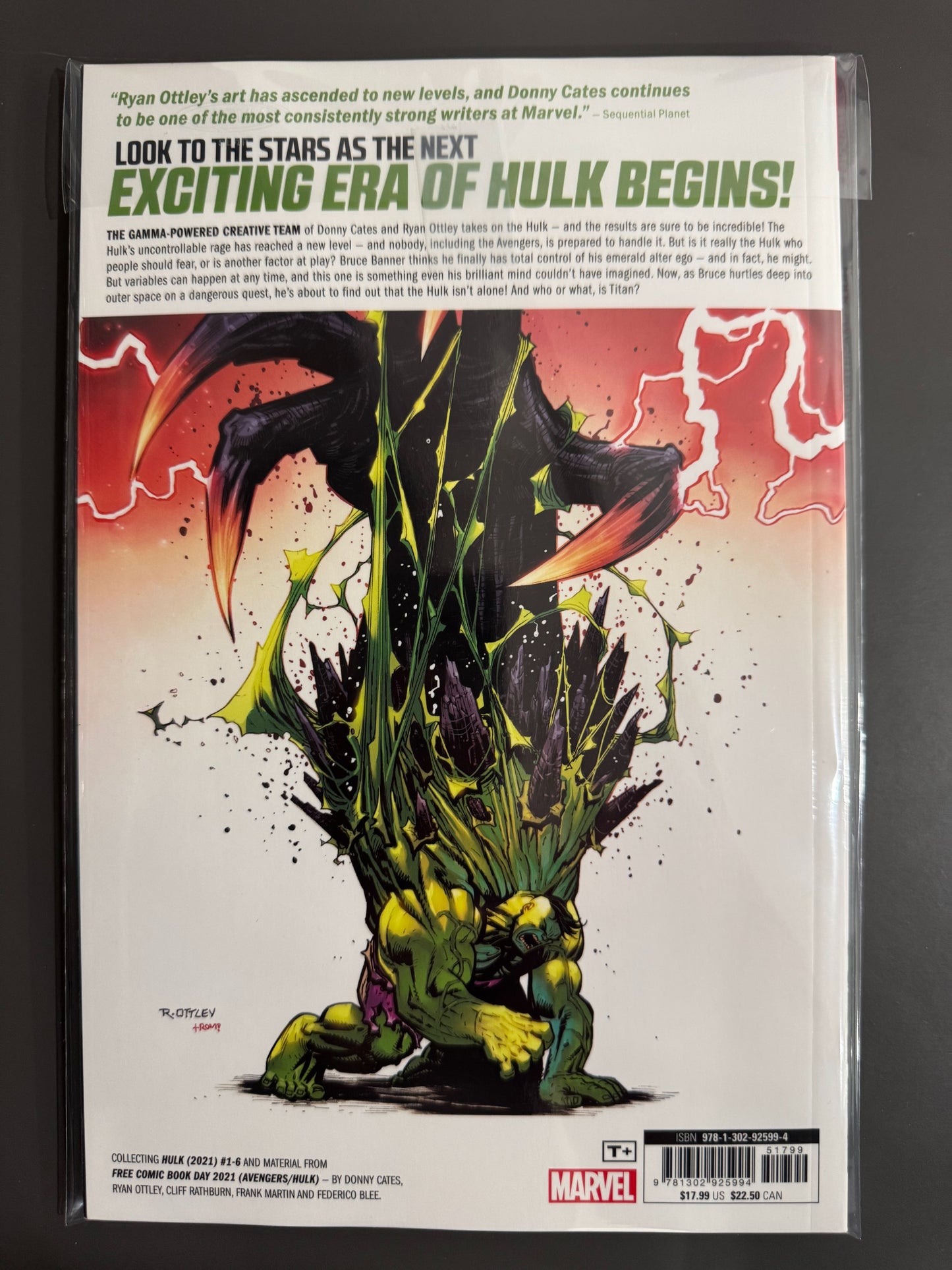 HULK By Donny Cates Vol 1 TPB Like New