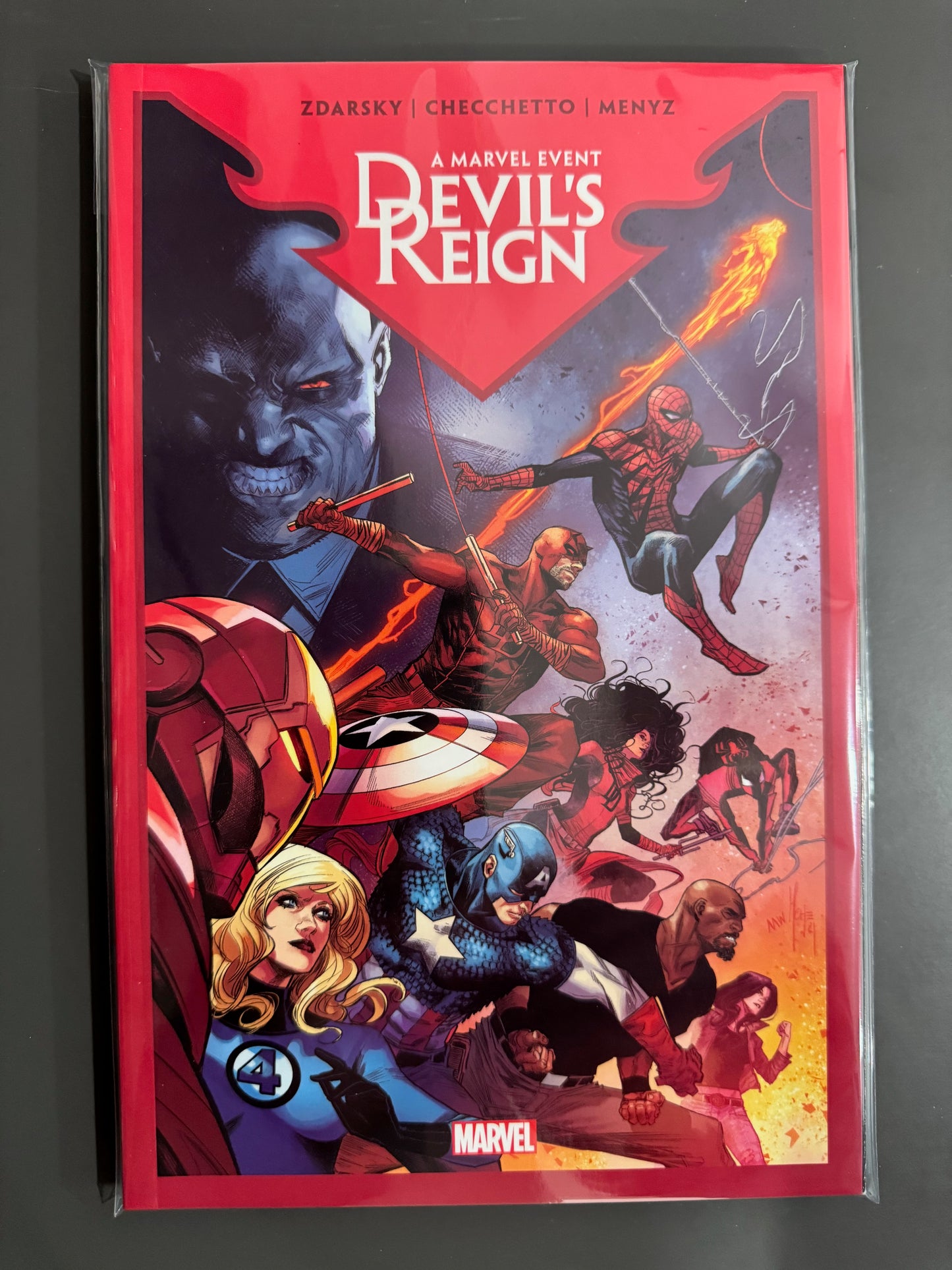 DEVIL'S REIGN TPB By CHIP ZDARSKY LIKE NEW