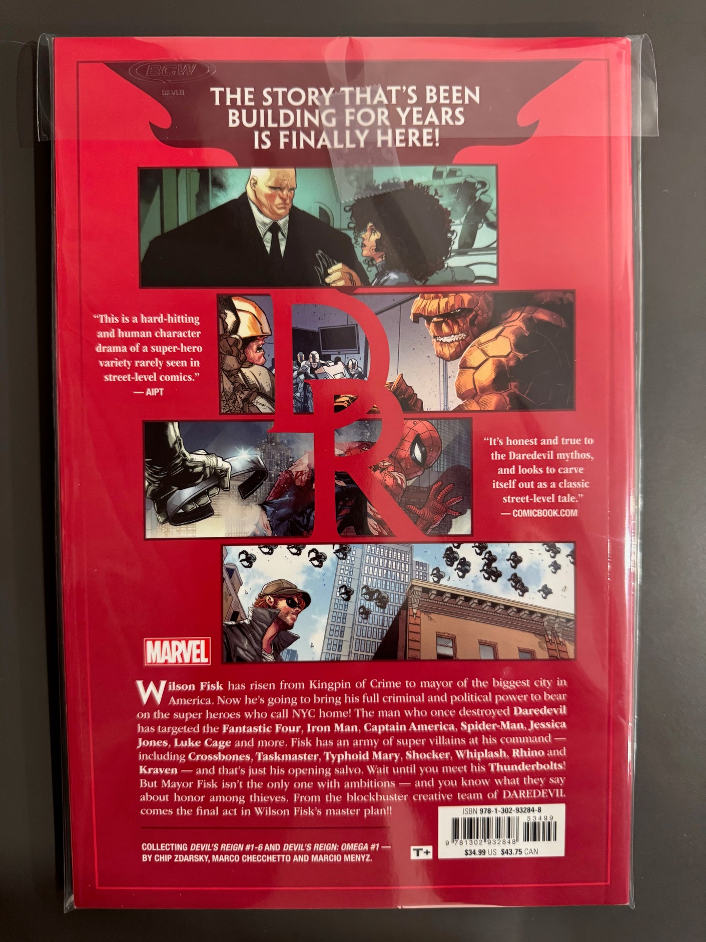 DEVIL'S REIGN TPB By CHIP ZDARSKY LIKE NEW