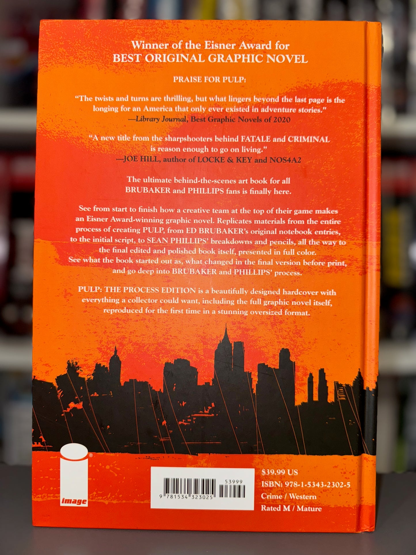 PULP by Ed Brubaker & Sean Phillips (Hardcover)