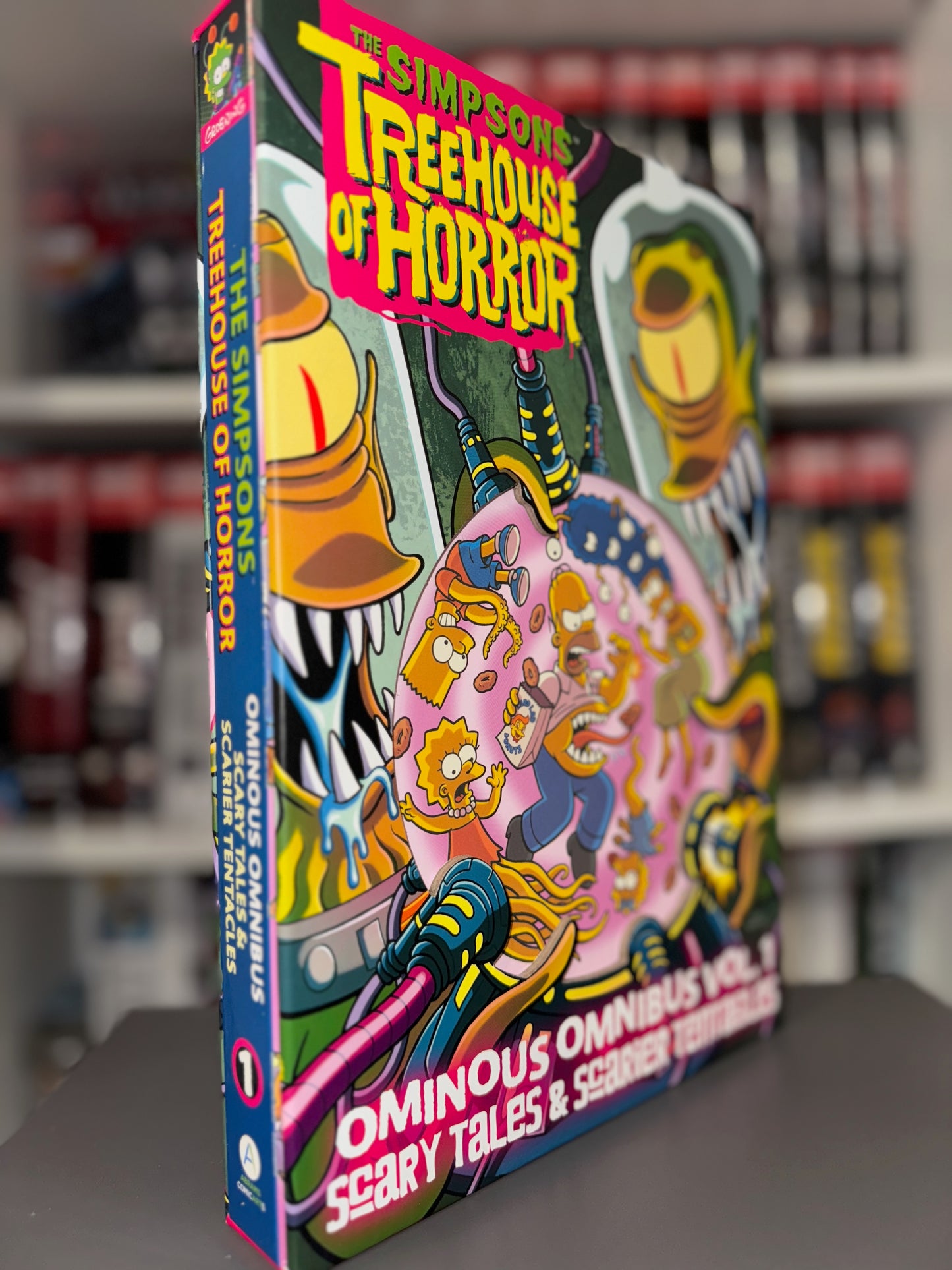 The Simpsons Treehouse of Horror Ominous Omnibus Vol 1-2 SET NEW
