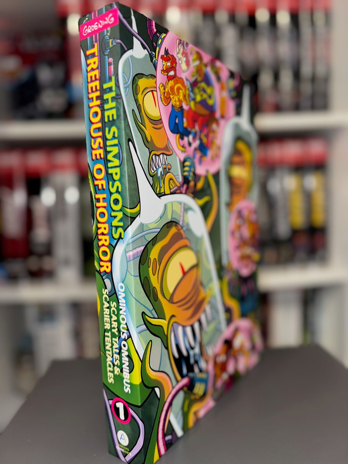 The Simpsons Treehouse of Horror Ominous Omnibus Vol 1-2 SET NEW