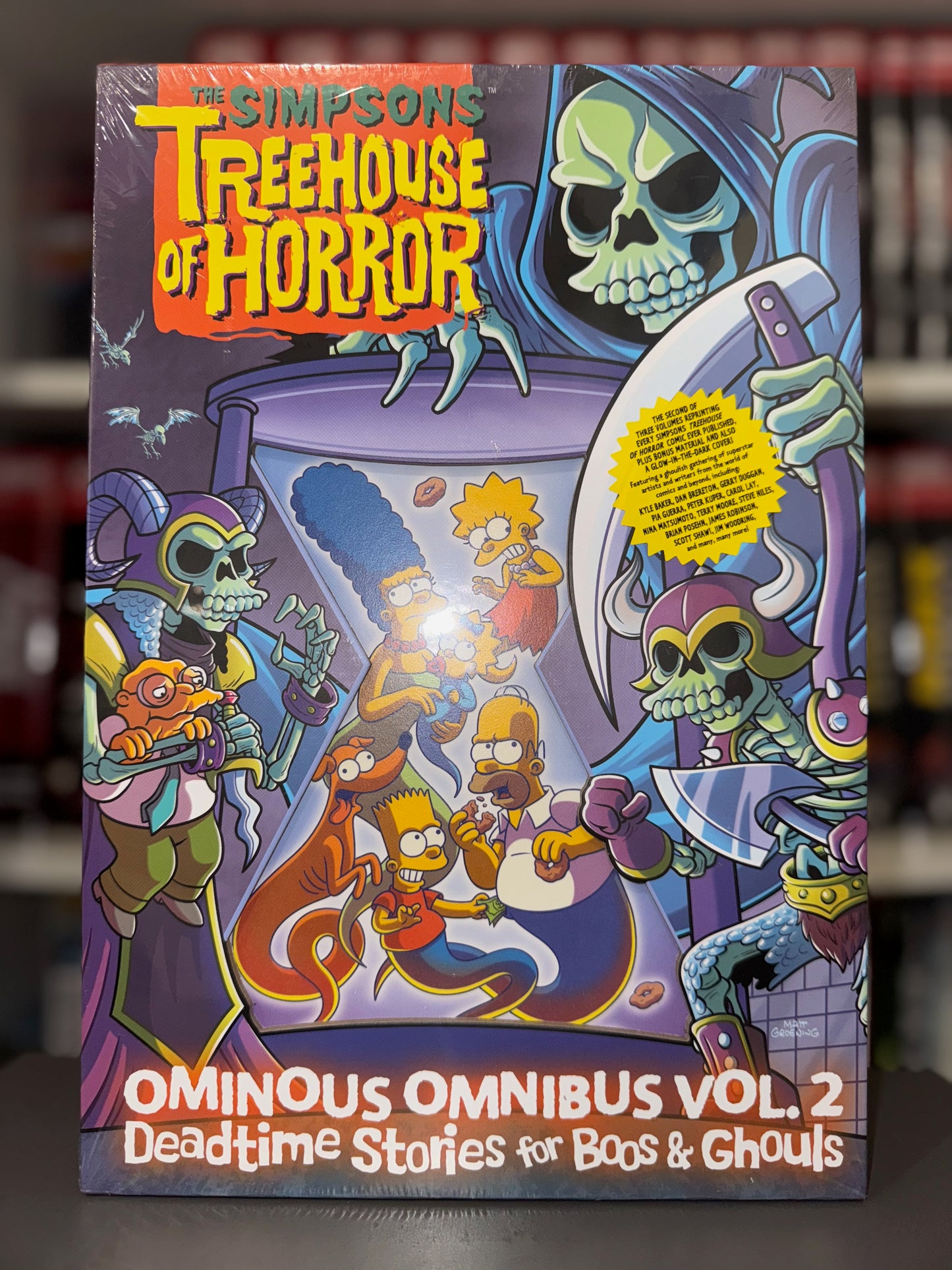 The Simpsons Treehouse of Horror Ominous Omnibus Vol 1-2 SET NEW