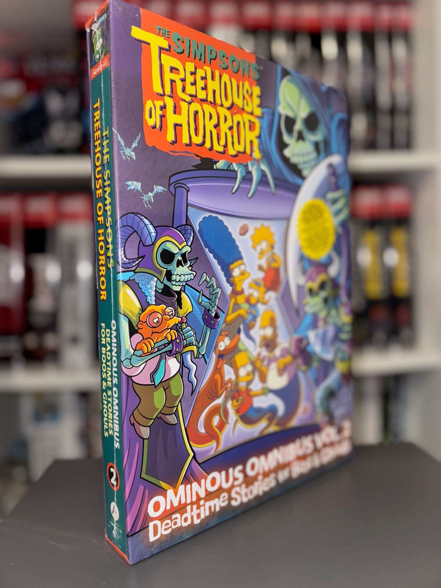 The Simpsons Treehouse of Horror Ominous Omnibus Vol 1-2 SET NEW