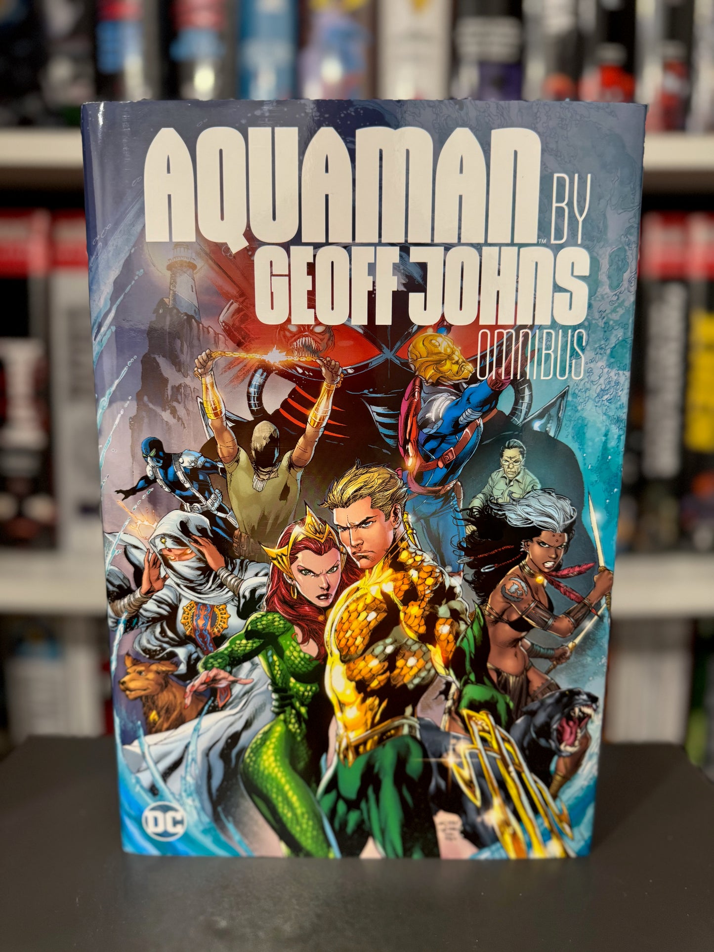Aquaman by Geoff Johns Omnibus Like New Not Sealed