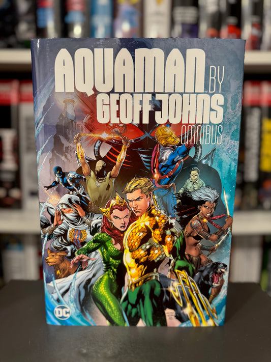 Aquaman by Geoff Johns Omnibus Like New Not Sealed