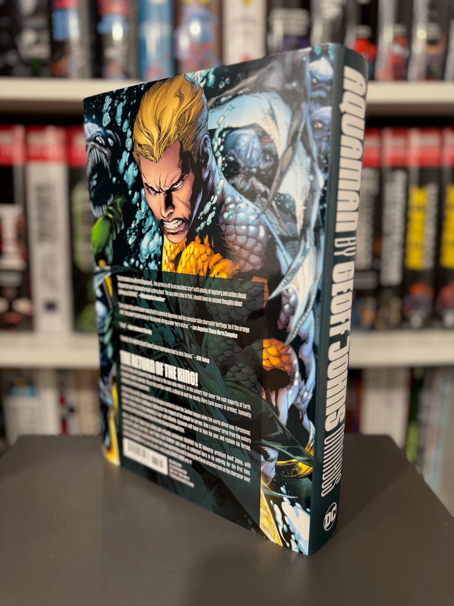 Aquaman by Geoff Johns Omnibus Like New Not Sealed