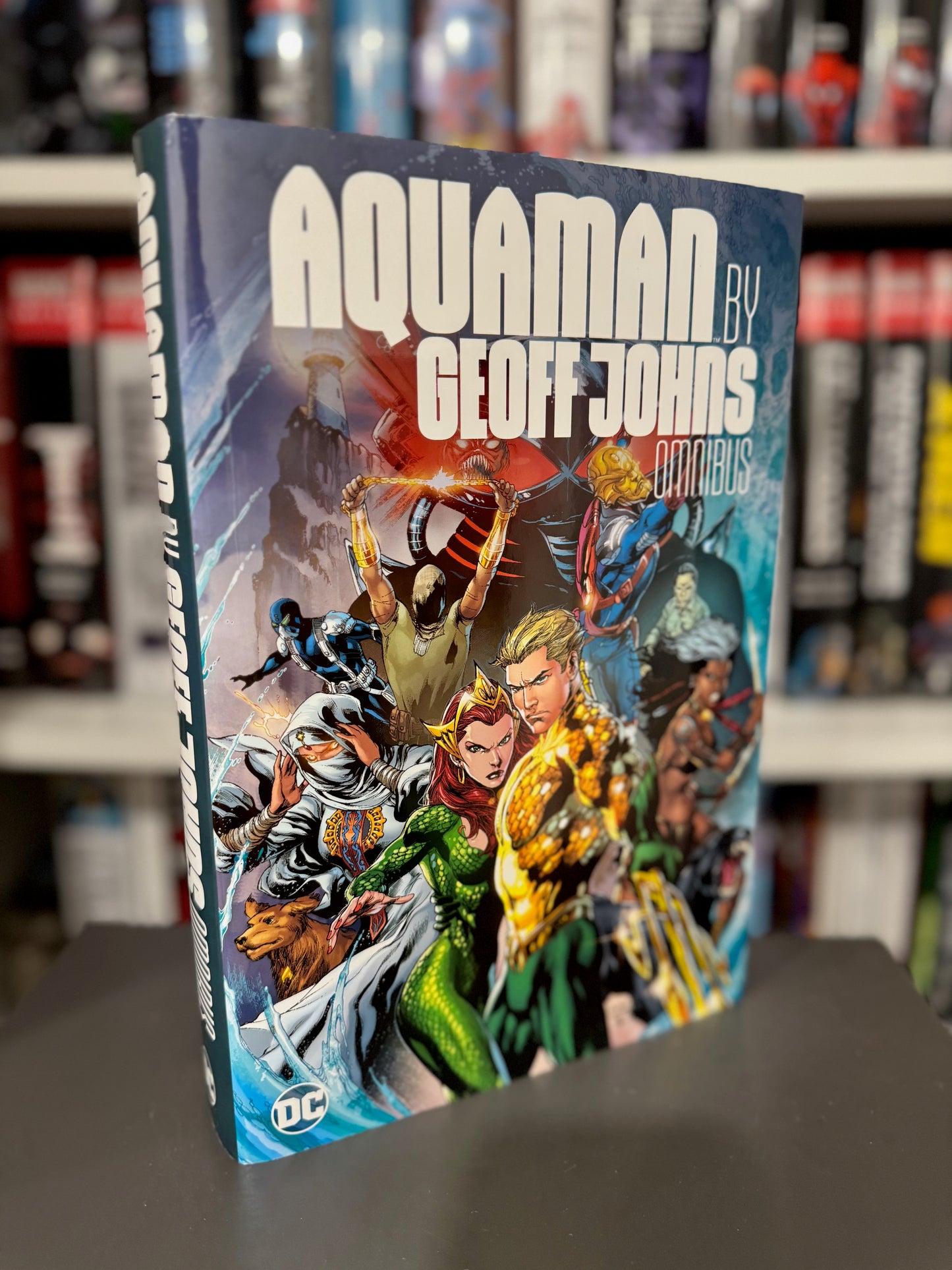 Aquaman by Geoff Johns Omnibus Like New Not Sealed