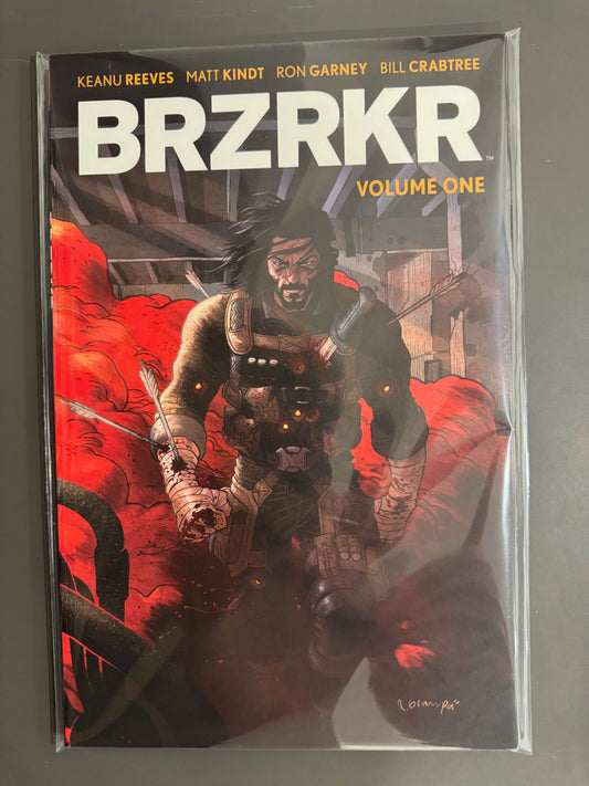 BRZKR 1-2-3 TPB By Keanu Reeves Like New