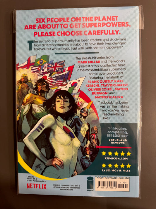 The Ambassadors Mark Millar TPB Like New