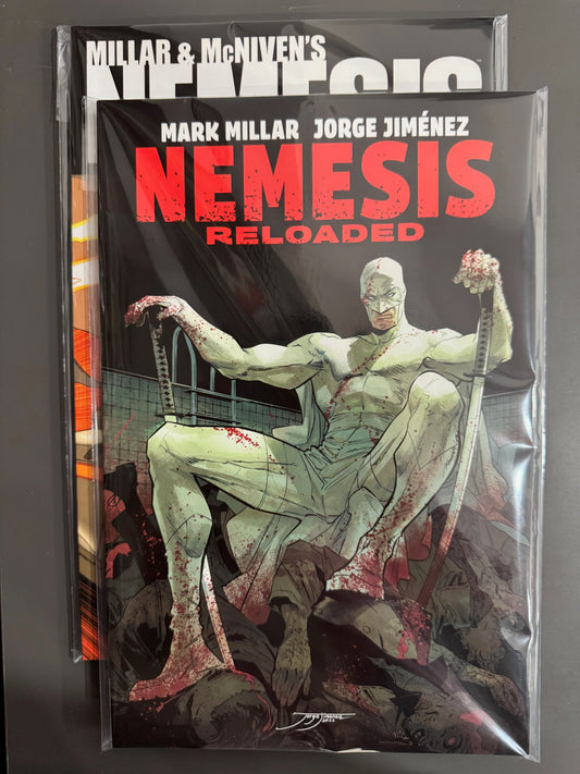 Nemesis by Mark Millar 1-2 TPB Like New