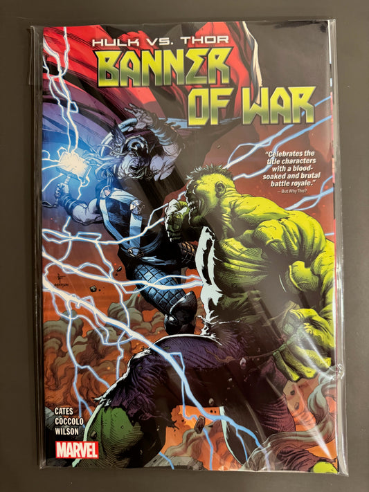 HULK VS THOR BANNER OF WAR TPB by Donny Cates LIKE NEW
