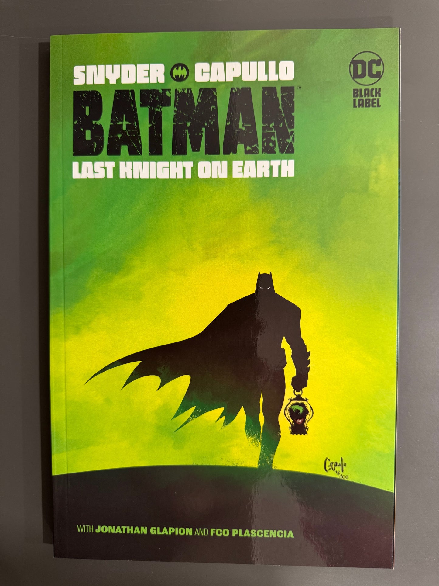 Batman: Last Knight on Earth TPB By Scott Snyder & Greg Capullo Like New