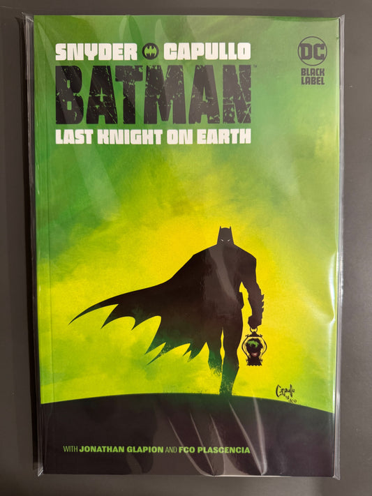 Batman: Last Knight on Earth TPB By Scott Snyder & Greg Capullo Like New
