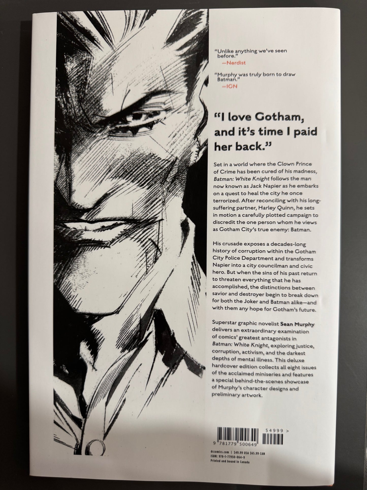 BATMAN WHITE KNIGHT DELUXE EDITION