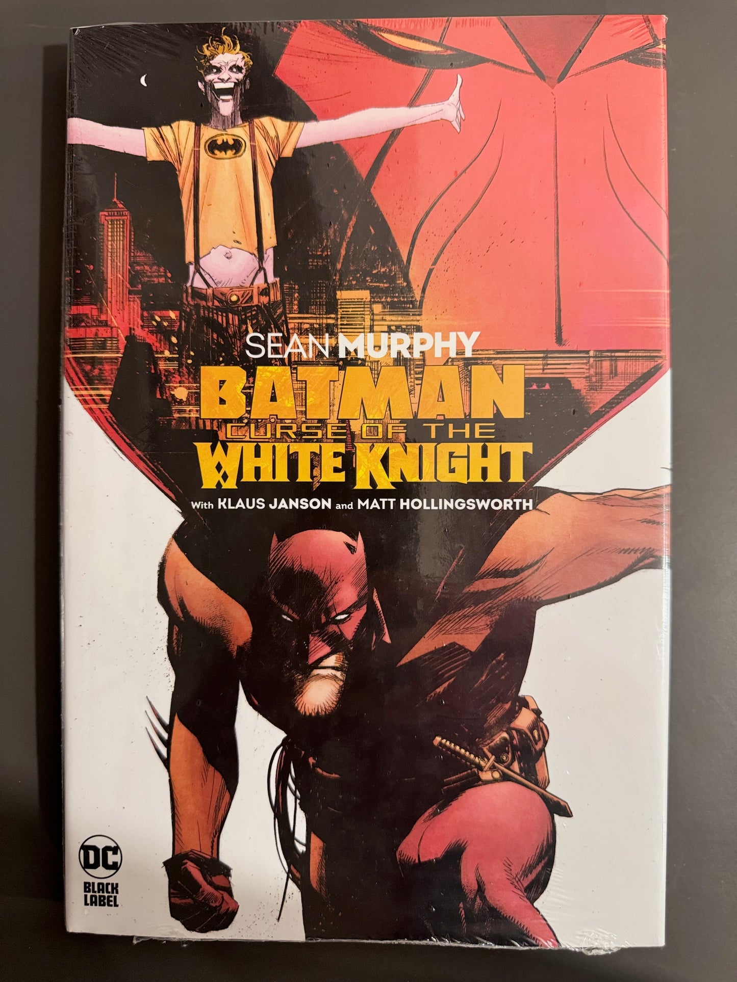 BATMAN CURSE OF THE WHITE KNIGHT DC HARDCOVER NEW SEALED