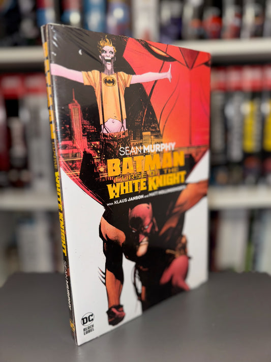 BATMAN CURSE OF THE WHITE KNIGHT DC HARDCOVER NEW SEALED