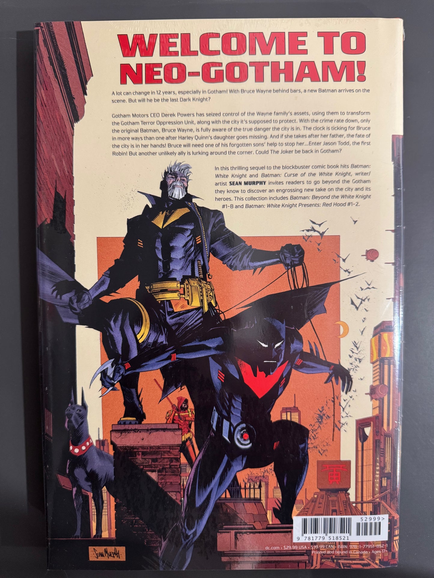 BATMAN BEYOND THE WHITE KNIGHT NEW SEALED
