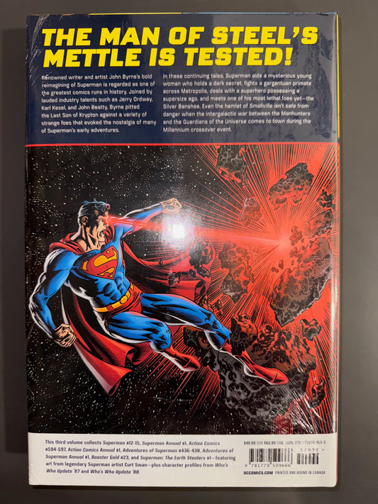 Superman: The Man of Steel Vol 3 NEW SEALED