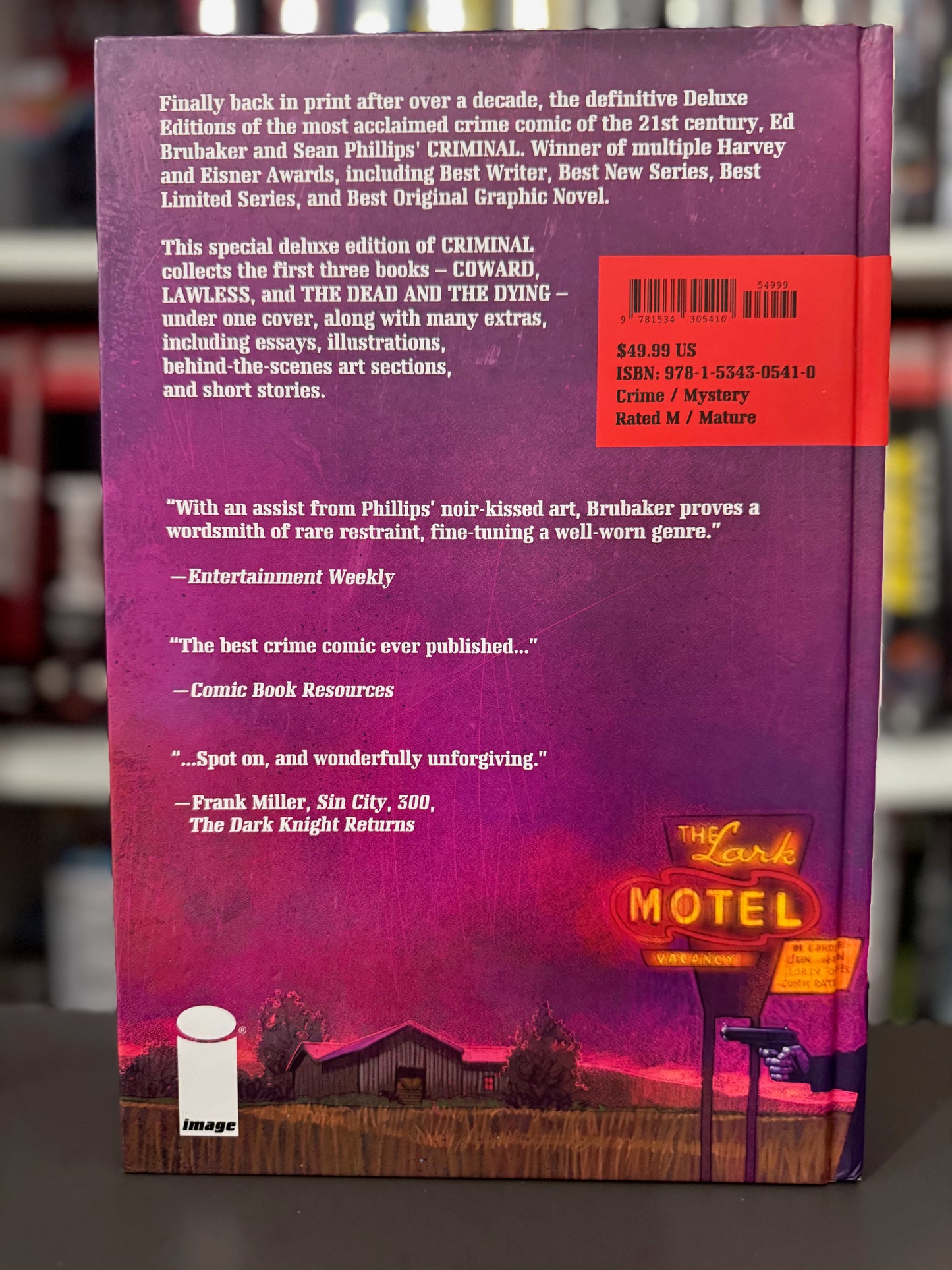 CRIMINAL DELUXE HARDCOVER VOL 1 By BRUBAKER & PHILIPS