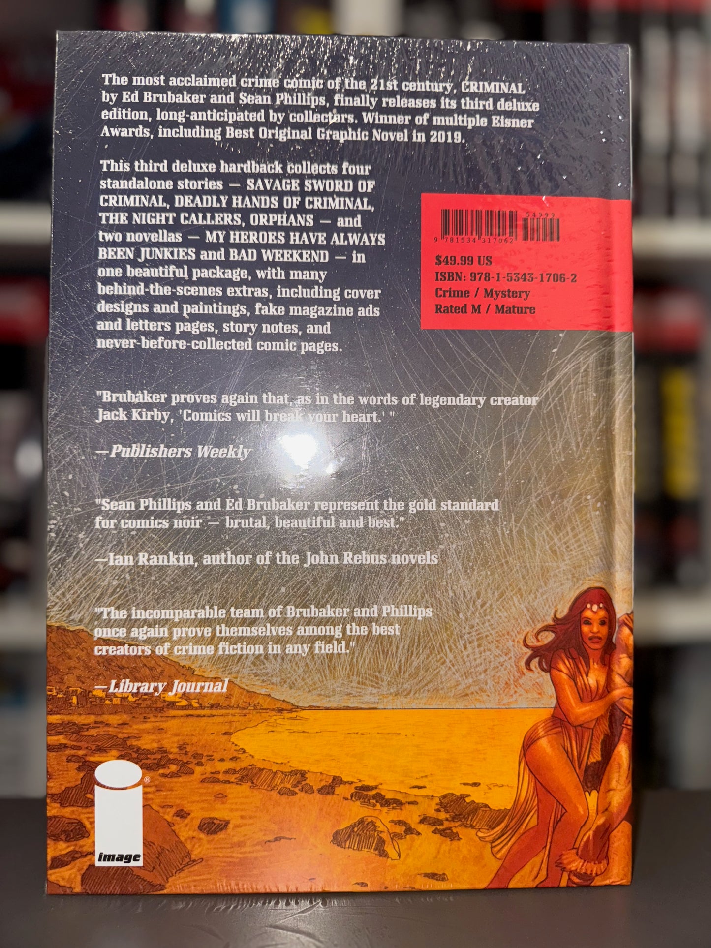 CRIMINAL DELUXE HARDCOVER VOL 3 By BRUBAKER & PHILIPS NEW SEALED