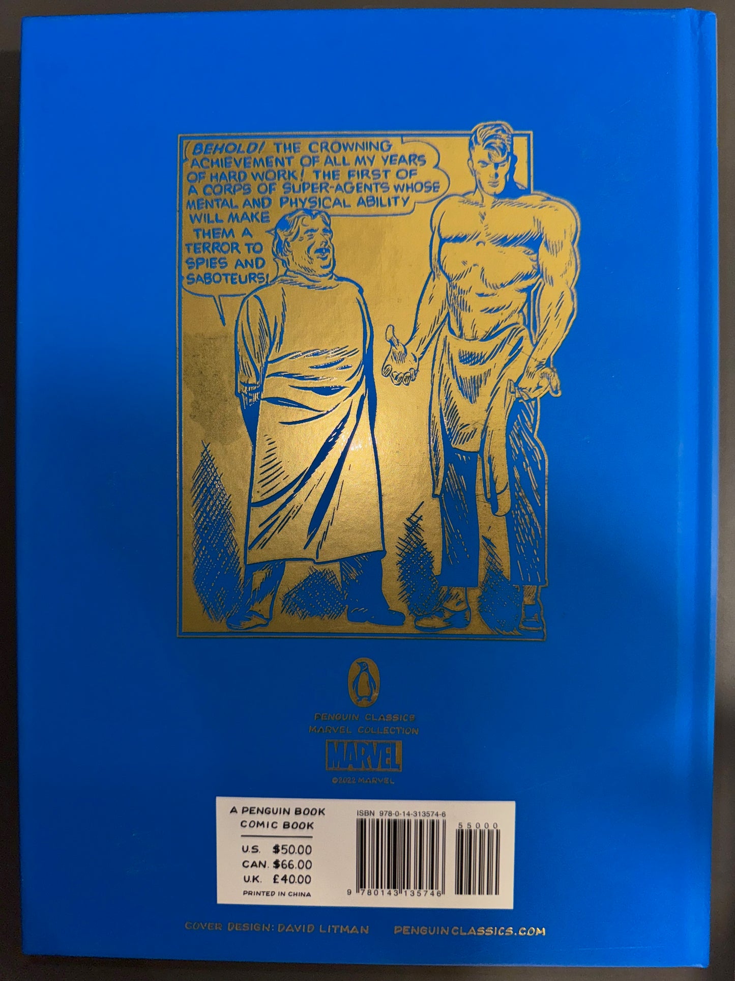 Captain America Penguin Classic Deluxe Hardcover